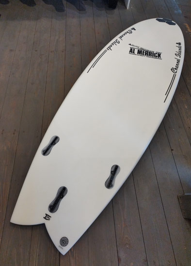 AL MERRICK(アルメリック) surfboard FISHBEARD 2+1(I BEAM) model(5