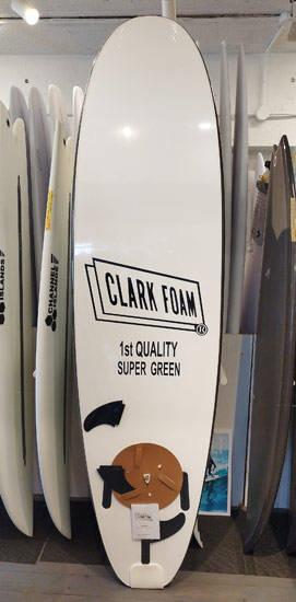 伝説のクラークフォームSOFTBOARD(7'0×22 1/16×3 1/4)FCS