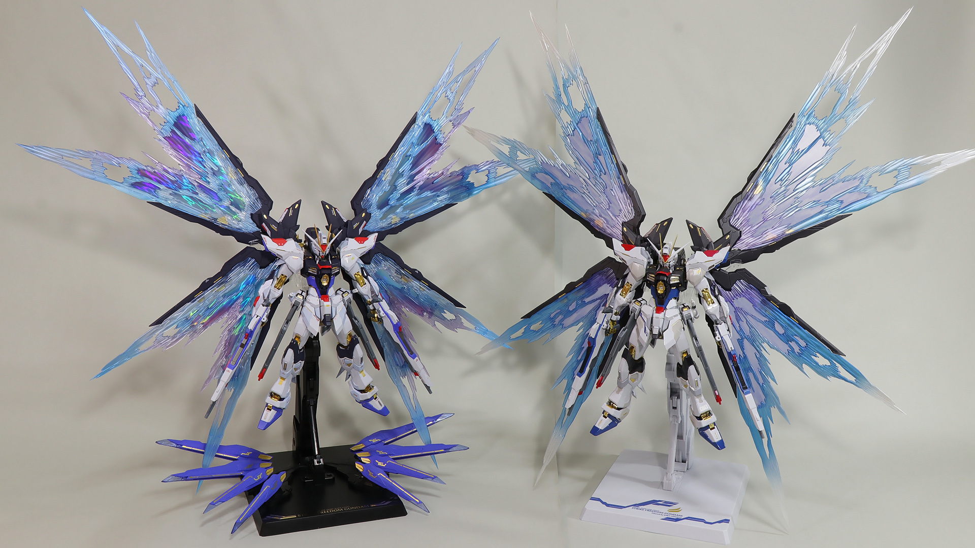 L BUILDストライクフリーダムSOUL BLUE Ver光の翼セット Amazon