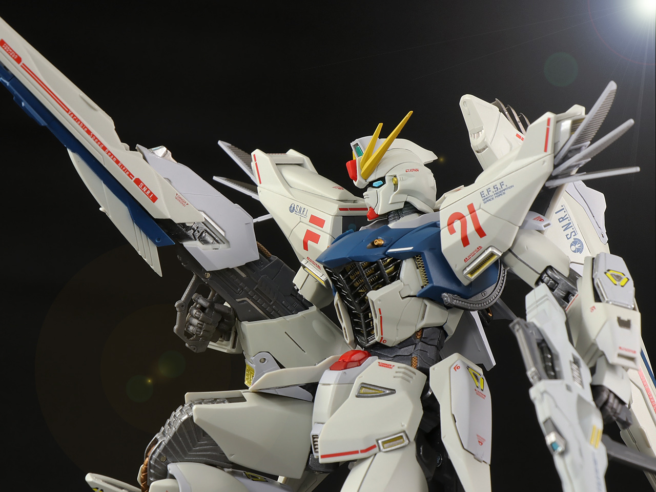 METAL BUILD ガンダムF91 CHRONICLE WHITE Ver. レビュー: KirinStation