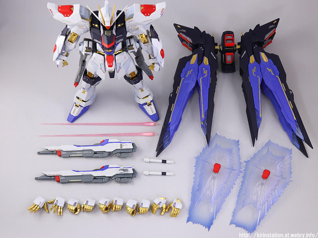 METAL BUILD ストライクフリーダムガンダム SOUL BLUE Ver. レビュー
