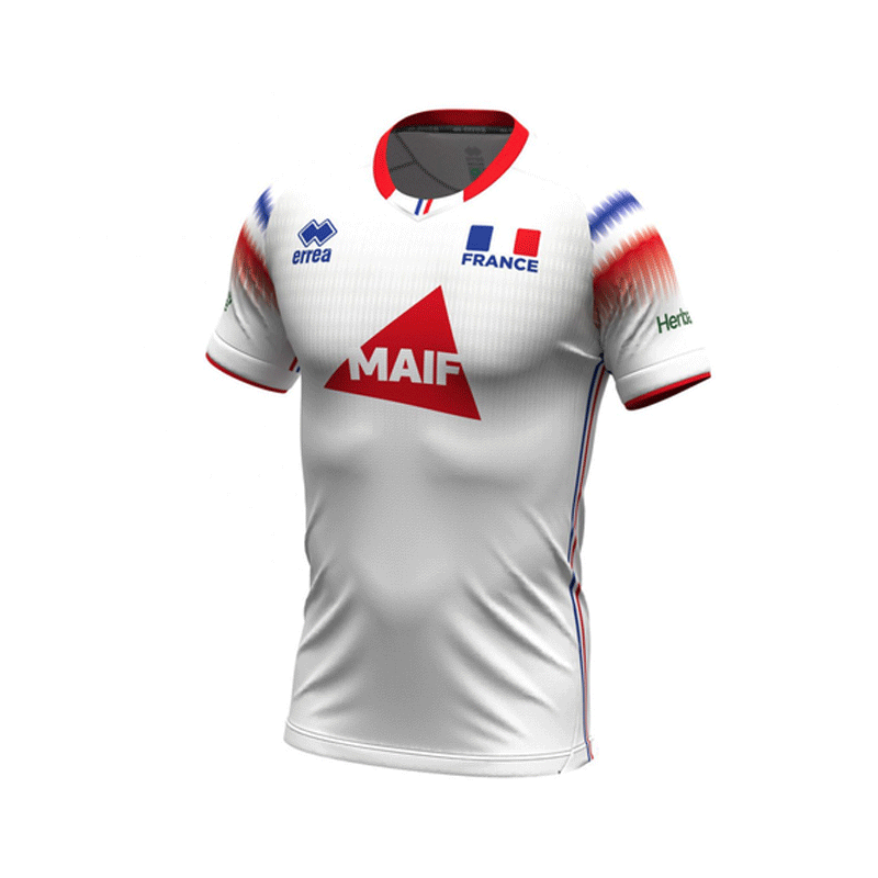 errea バレーボールフランス男子代表 2024-25試合用ジャージ(ホワイト