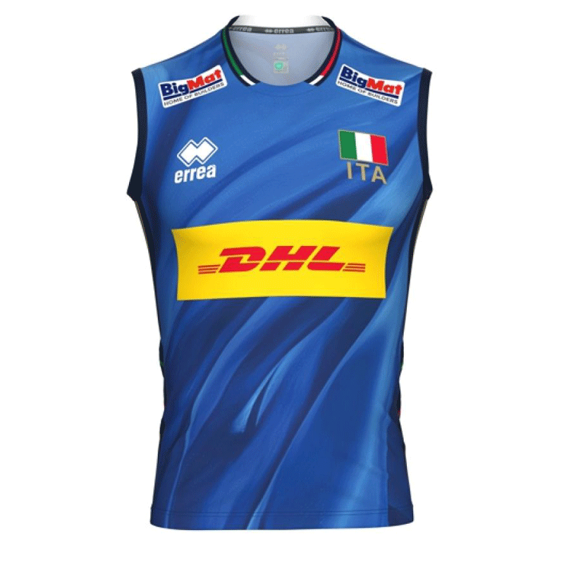 errea バレーボールイタリア代表男子試合用ユニフォーム 2025-26