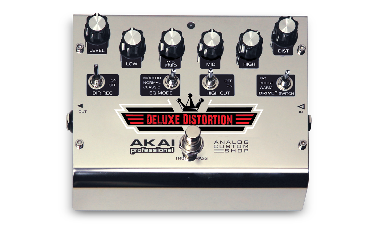 Review: Akai Drive3 Fuzz – Blues Overdrive – Deluxe Distortion