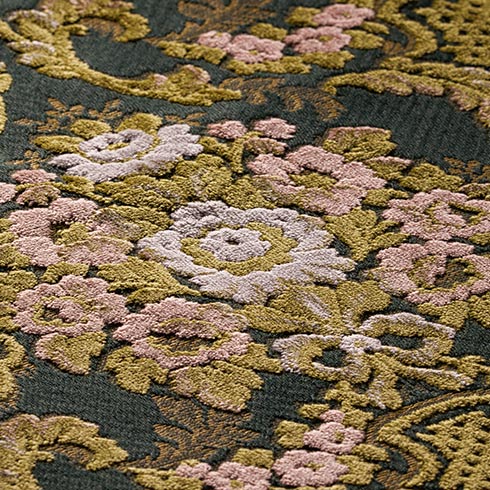 仮眠カーテン 花かご – キタワキ｜トラック内装オーダーメイド