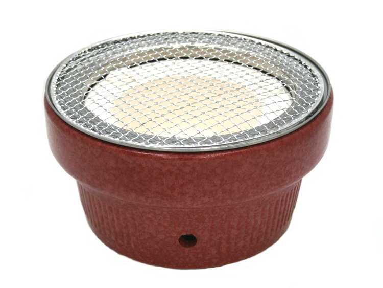 三河水こんろ すみ丸(赤) の通信販売 - 【珪藻土コンロ通販なら