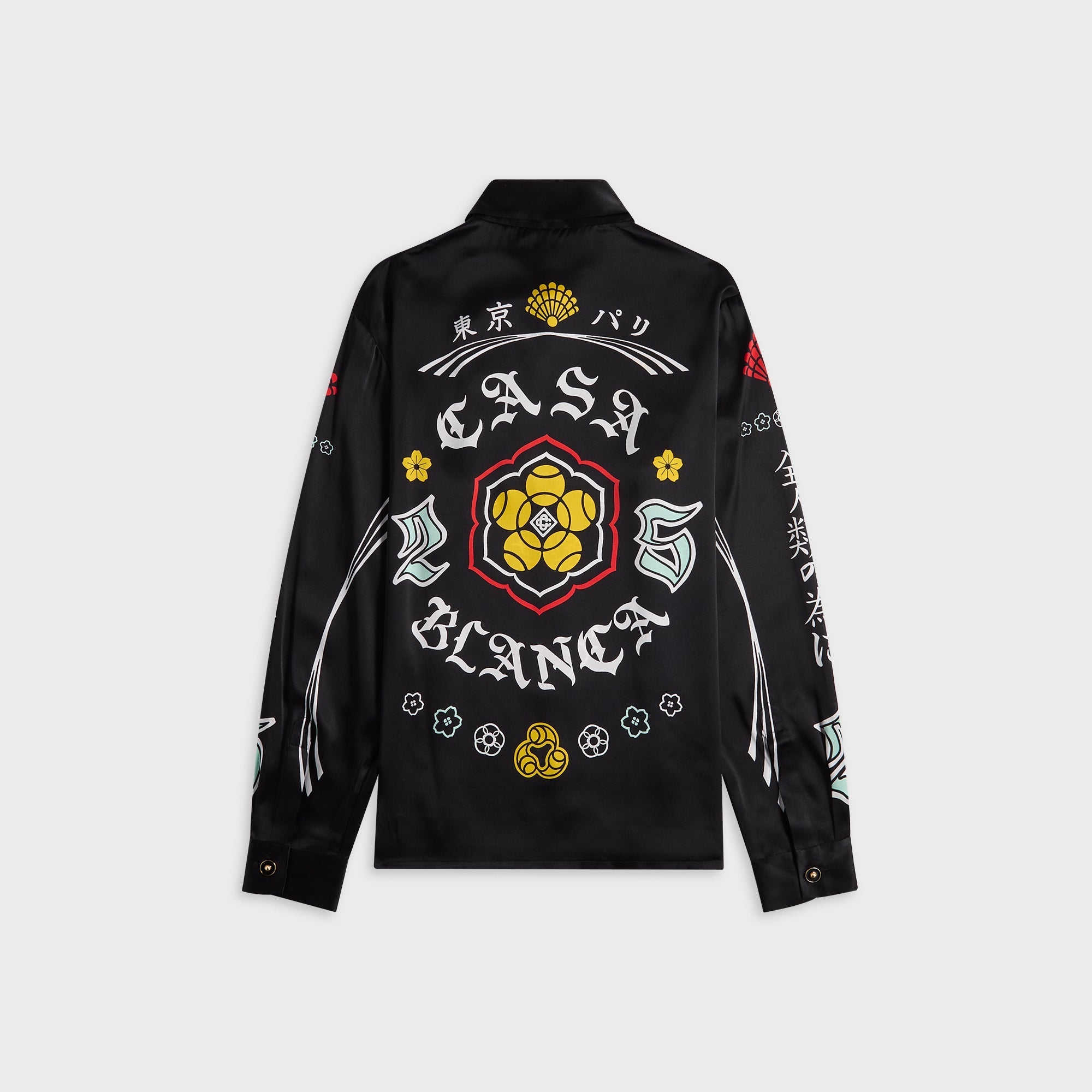 Casablanca Long Sleeve Shirt - Black – Kith