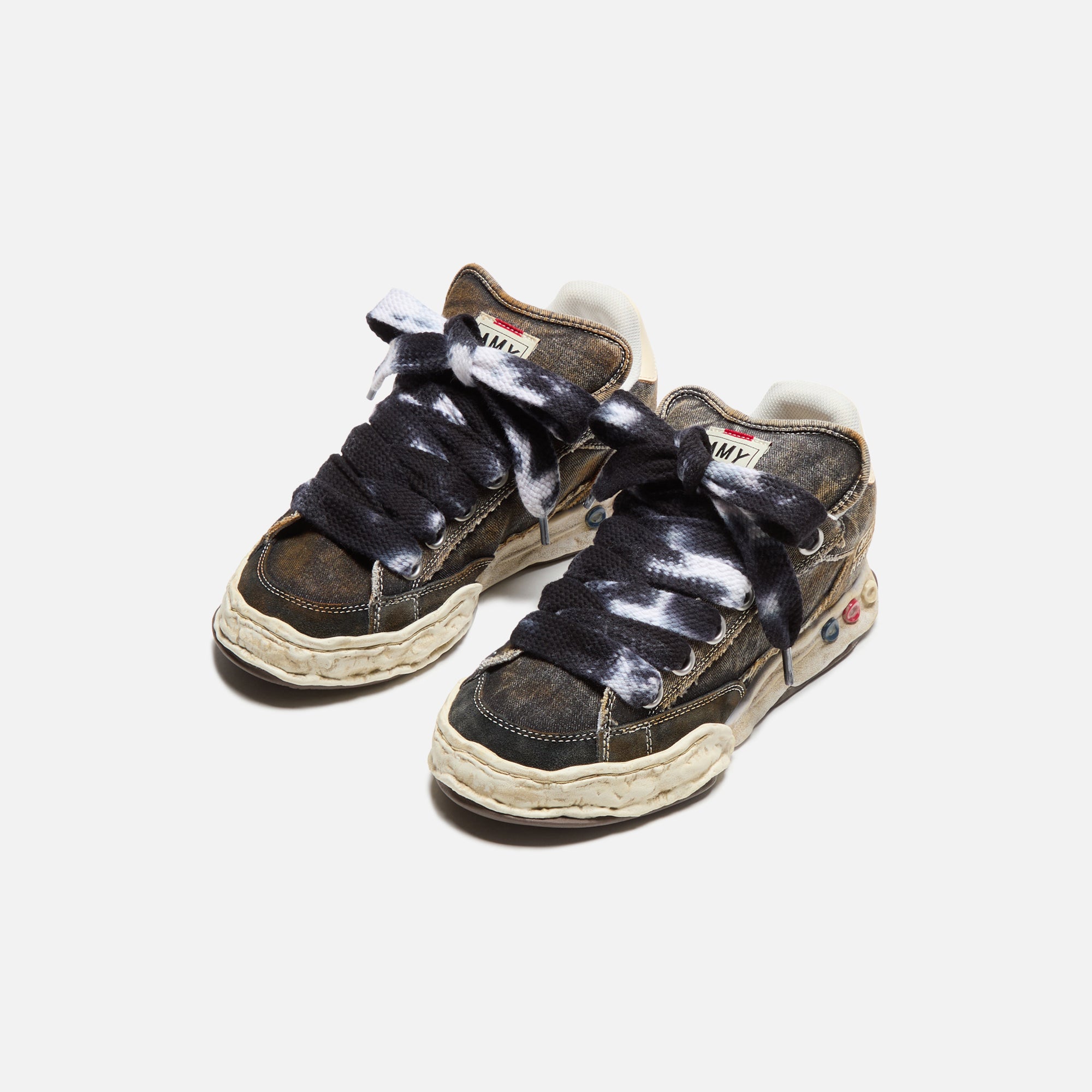 Mihara Yasuhiro Herbie Original Sole Puffer Canvas Low-Top Sneaker