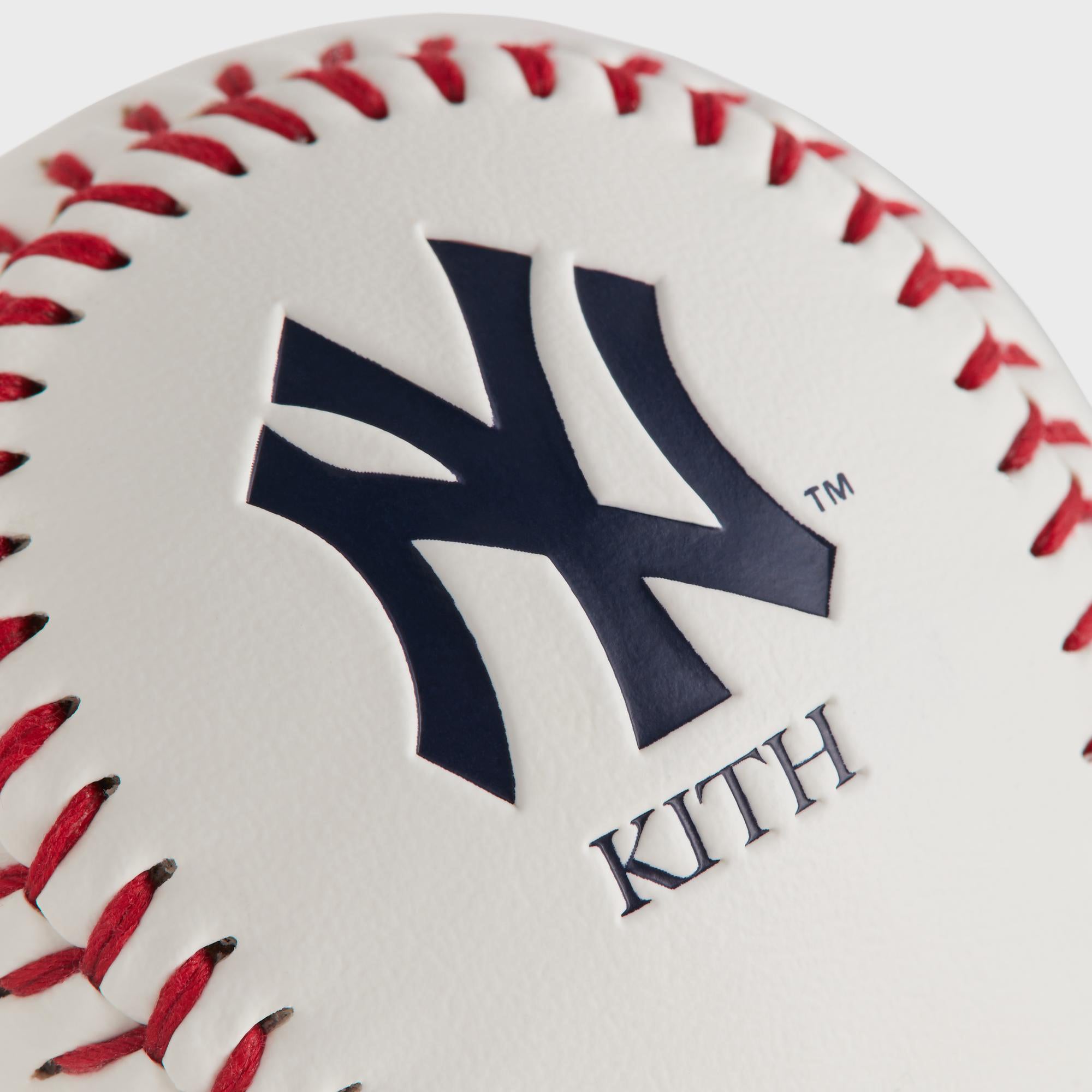 Kith & Rawlings for the New York Yankees Baseball - White