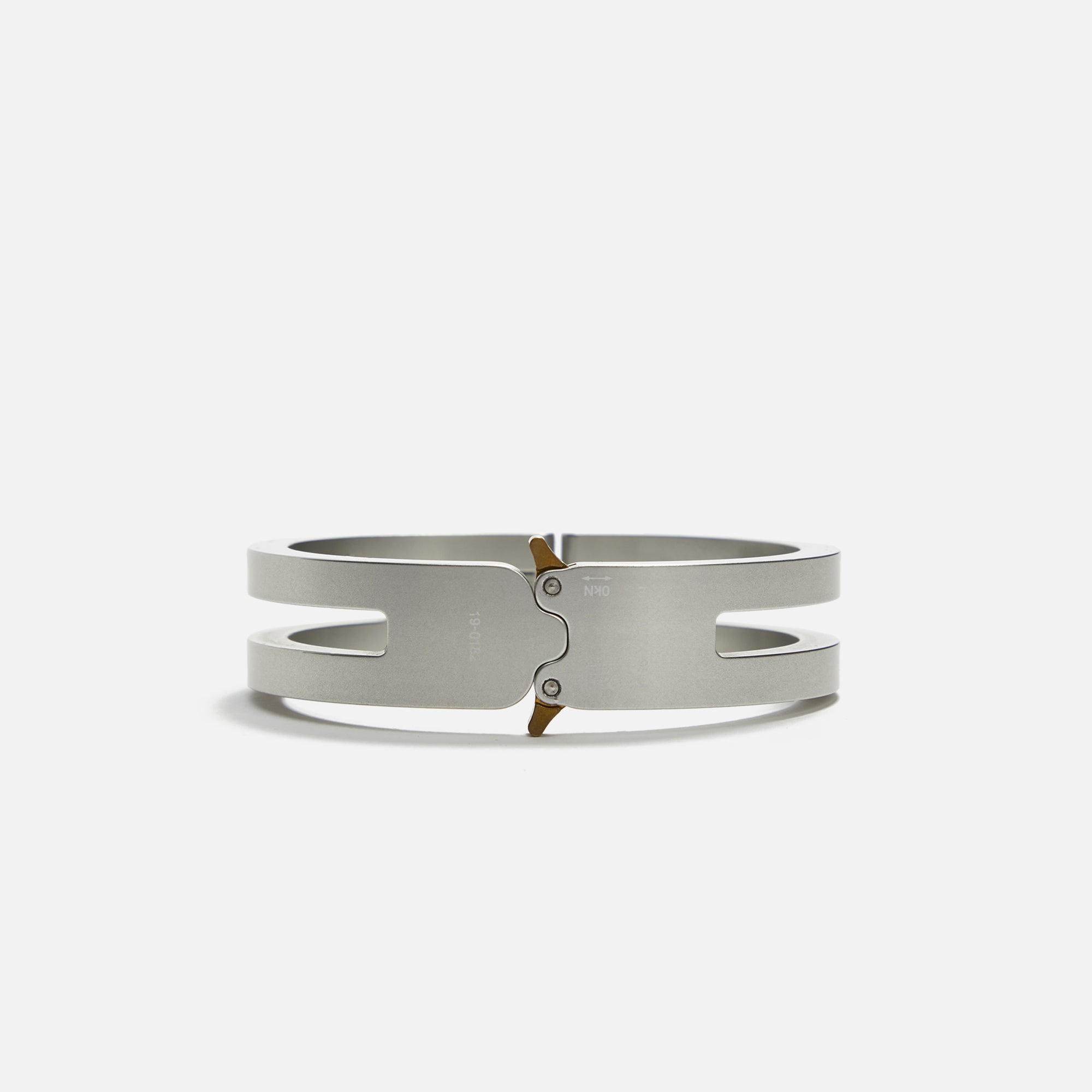 1017 ALYX 9SM Buckle Bracelet Cut Out - Silver – Kith