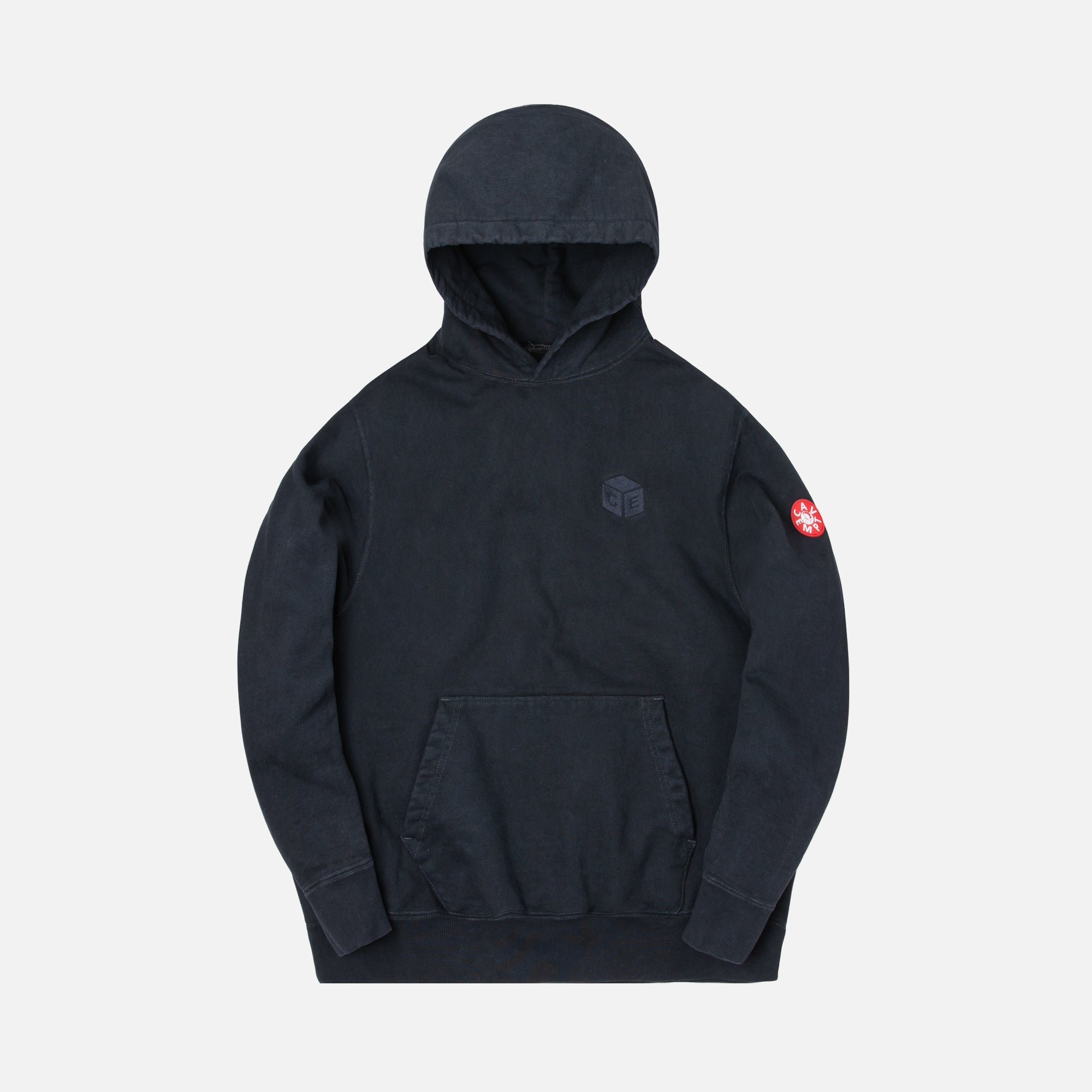 Cav Empt Overdye Cube Heavy Hoody - Black – Kith