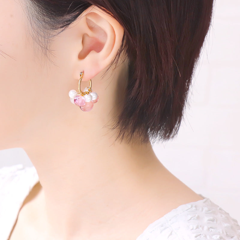 レシピNo.KR1207 スズマルのバブルピアス2種 – 貴和製作所オンラインストア