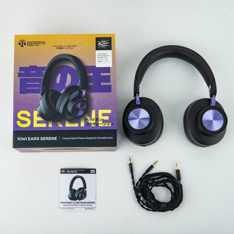 Kiwi Ears x Z Reviews: Serene | Closed-Back Planar Magnetic Headphones