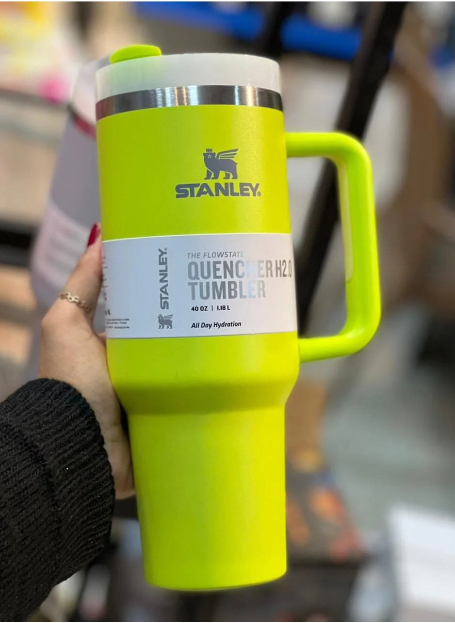 Stanley Mug, 40 Ounce Stanley Mug with Straw and Handle, Insulated