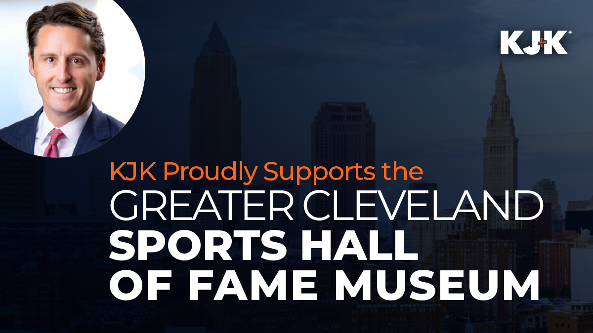 KJK Proudly Supports the Greater Cleveland Sports Hall of Fame