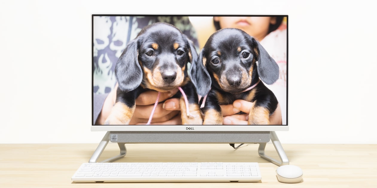 デル Inspiron 24 5000 (5490) レビュー：スッキリデザインで