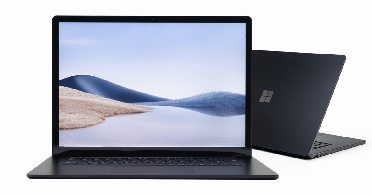Surface Laptop 4 15インチモデルレビュー：Ryzen搭載でパフォーマンス