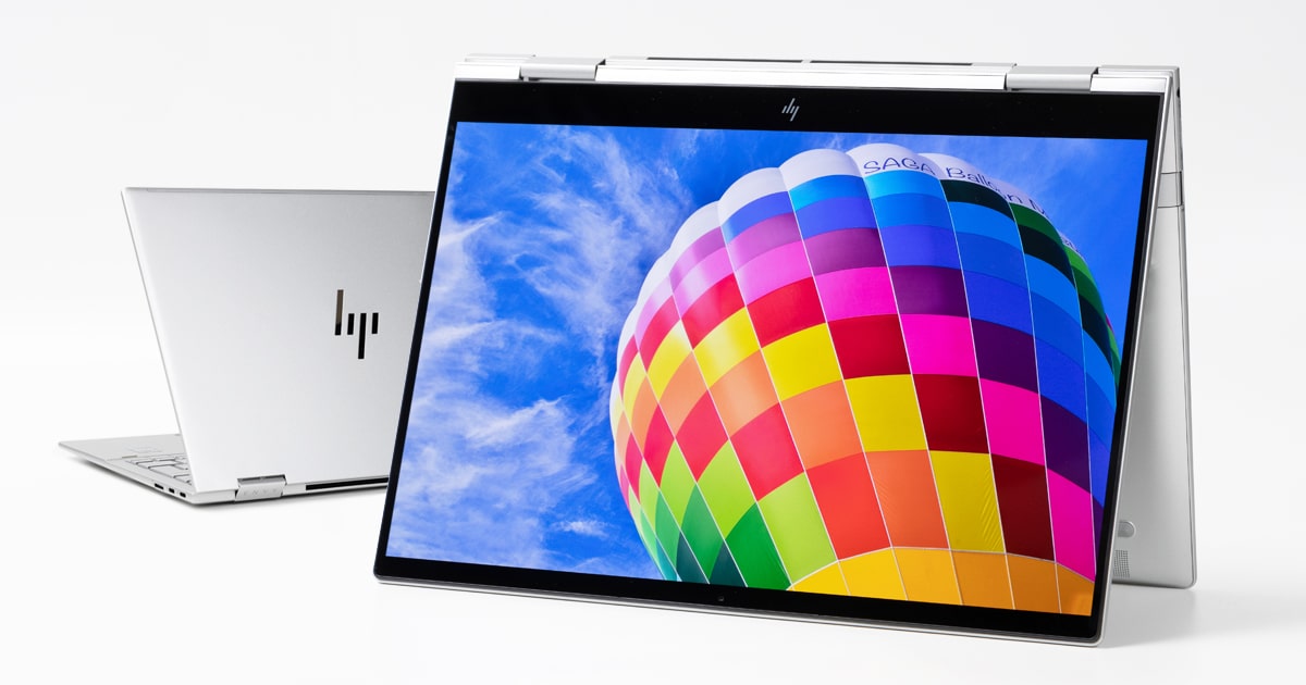 HP ENVY x360 13-bfレビュー：高精細ディスプレイ搭載のモバイル2-in-1