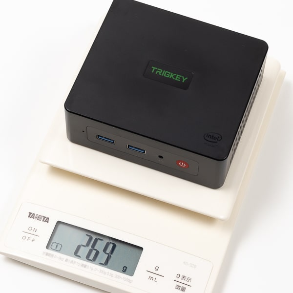 TRIGKEY GREEN G4 Mini PC（N95版）レビュー：コンパクトで静音性は