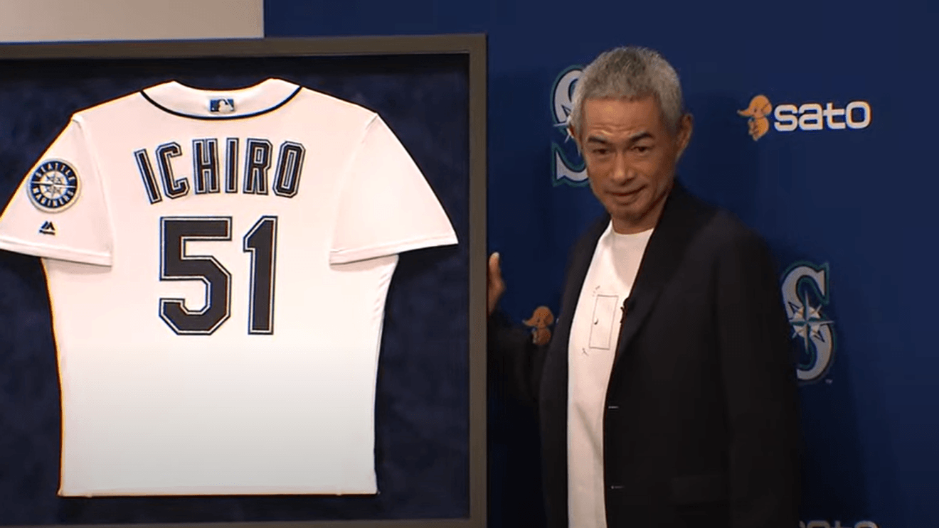 Ichiro Suzuki joins Mariners legends as his #51 will be retired at