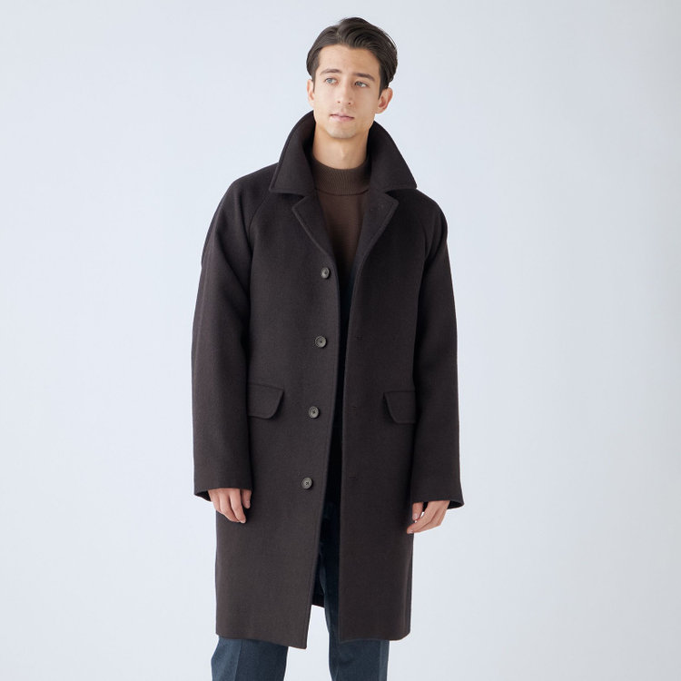 KANSAIMAN collection】【レギュラーフィット】ウールブレンド バルマ