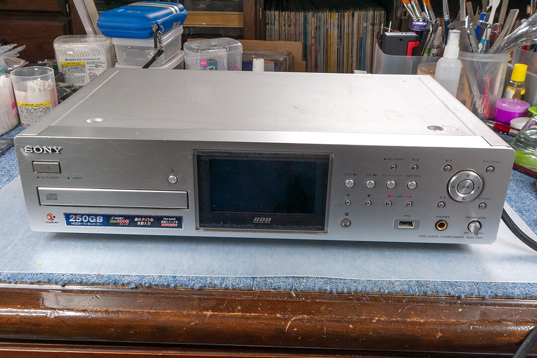 電源が入らないSONY NAC-HD1の修理 - 家電、ジャンク品、故障品