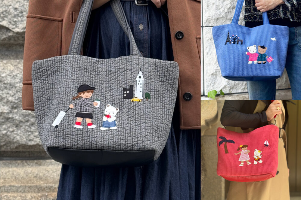 ファミリア×pionunnalの『コラボ商品』が登場。ファミちゃんがNY・パリ