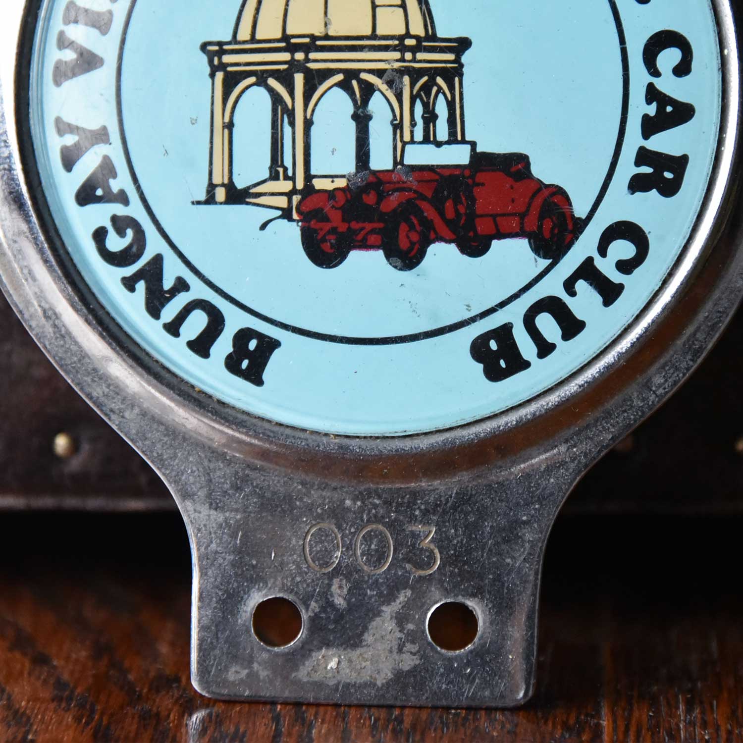 BUNGAY VINTAGE ＆ CLASSIC CAR CLUB カーバッジ グリルバッジ