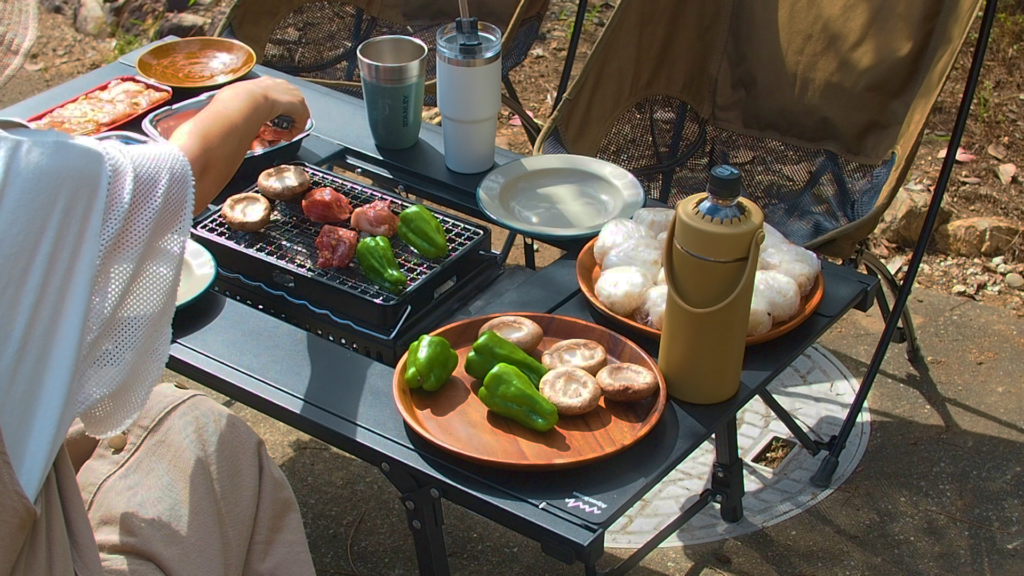 アルペンアウトドアーズ「アルミユニットテーブル110」の使って分かっ