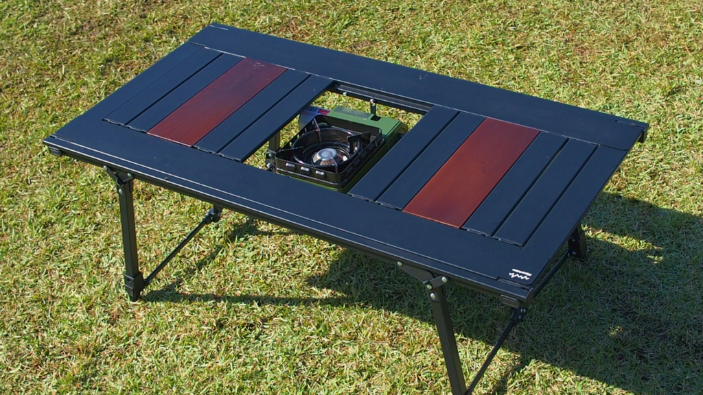 アルペンアウトドアーズ「アルミユニットテーブル110」の使って分かっ