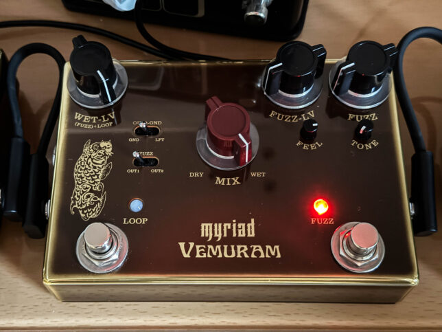 購入レビュー】Vemuram Myriad：ギタリストも唸る、多彩なファズ