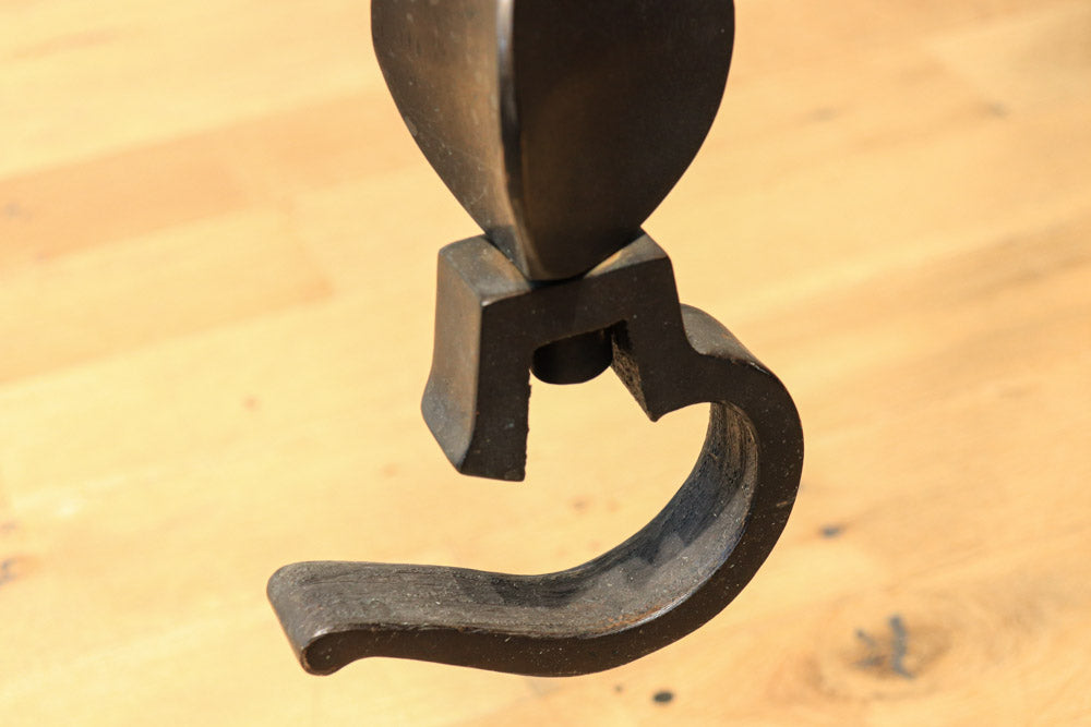 縁起の良い鯛を飾る真鍮製の自在鉤 DC6279 – 古福庵 [ KOFUKUAN