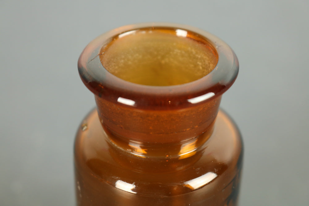 可愛らしいサイズの茶色のガラス瓶 Da5576k – 古福庵 [ KOFUKUAN