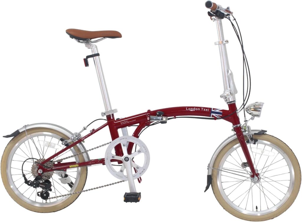 5万円のブロンプトンw】クロモリ・リア8速 16インチ折りたたみ自転車