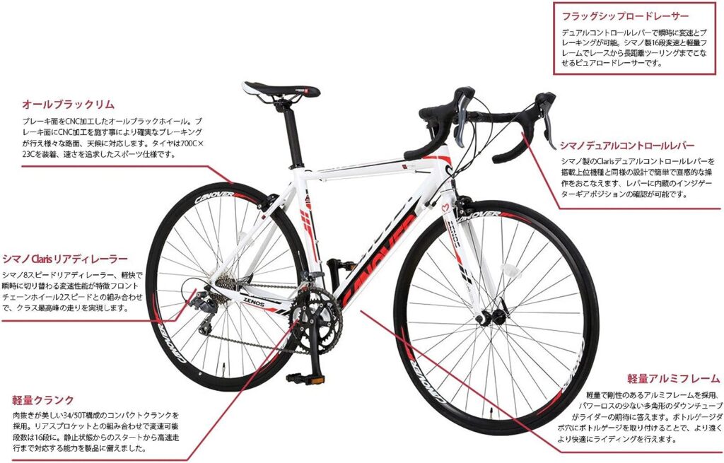 5万円】通販ロードバイクはメーカー車を超えられるのか？（カノーバー