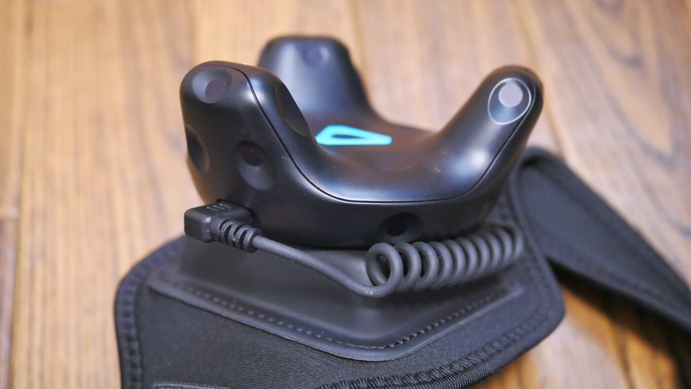 連続14時間使える！バッテリー内蔵型のVIVEトラッカーベルト「Track