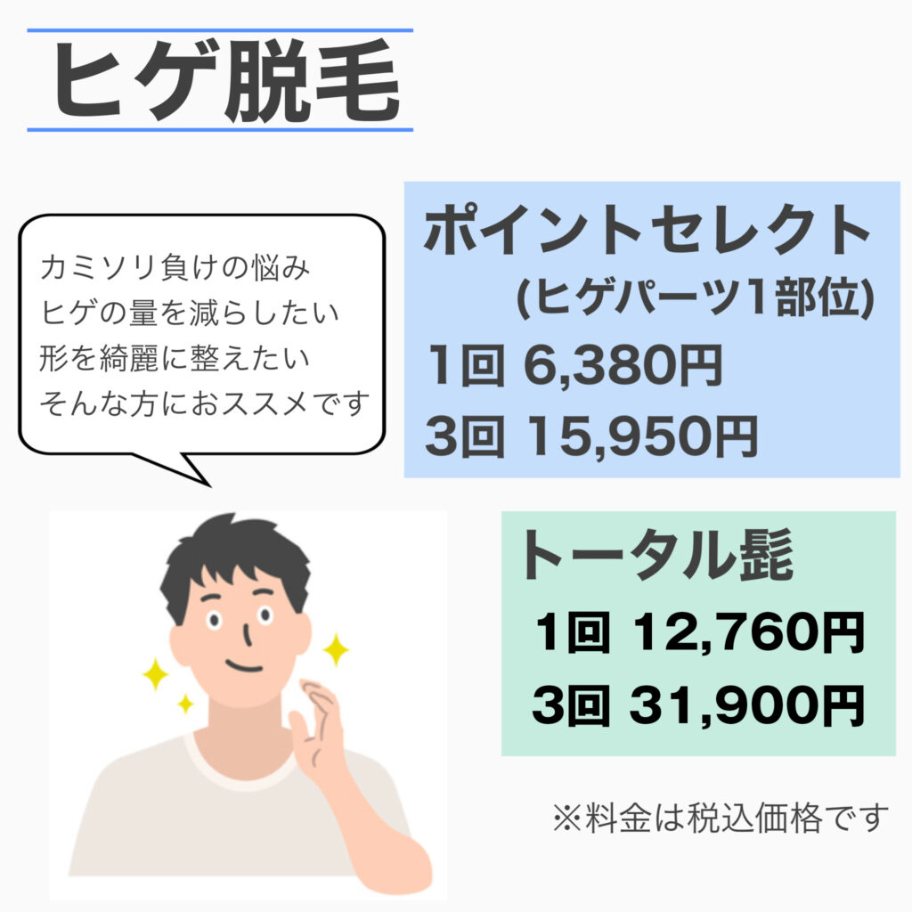 レーザー脱毛 | 堀切皮膚科クリニック