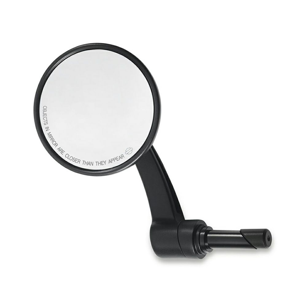 56000134A】ハーレー純正 ラウンドバーエンドミラー 左用（アップ