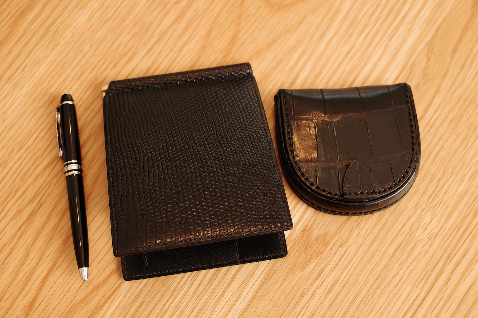 ORTUS（オルタス）のリザードレザー マネークリップが完成！ | 鰯の