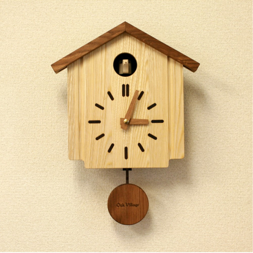 こころ粋 / ふいご式の優しい音で時を告げる カッコークロック『森の巣箱』