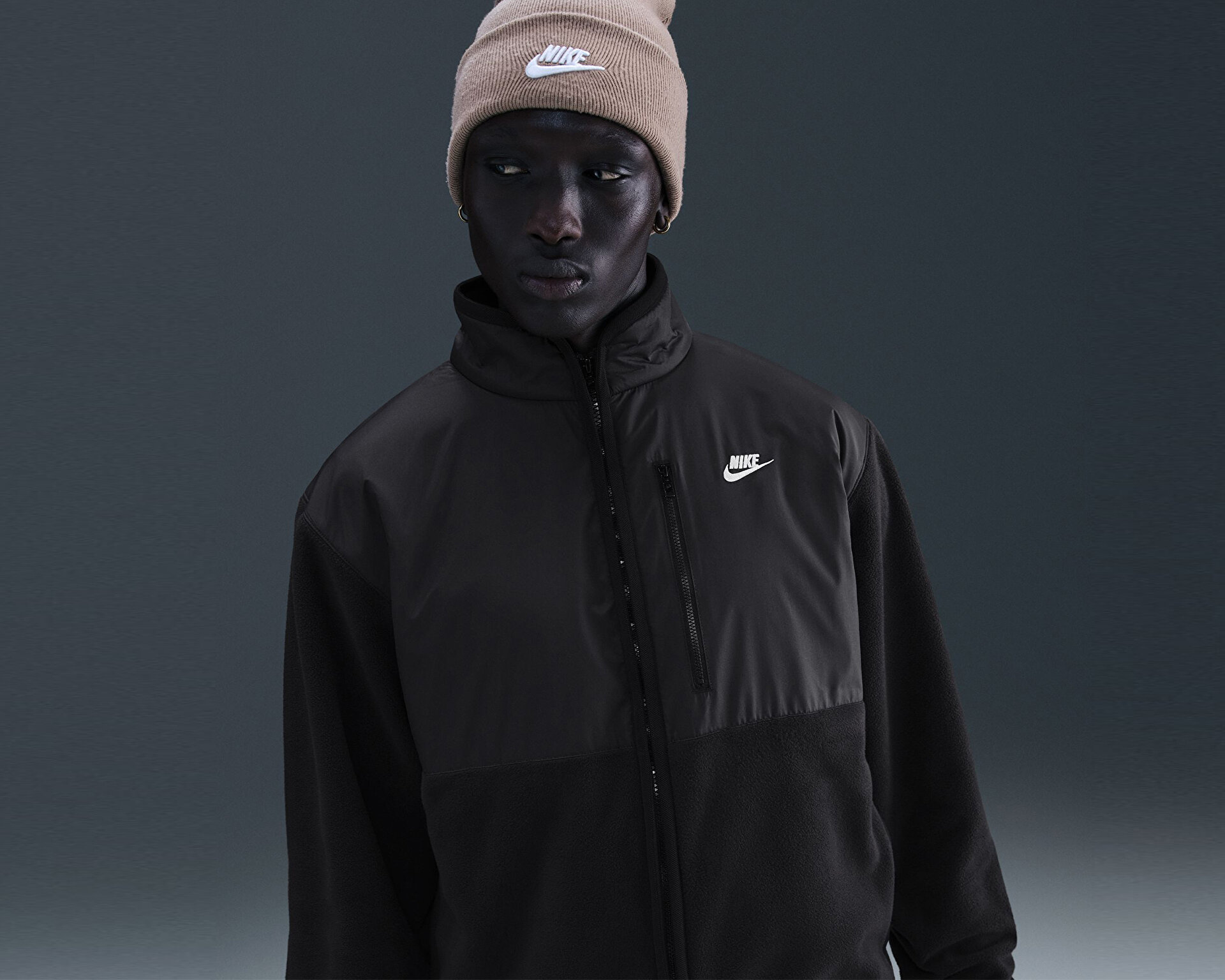 NIKE Erkek M NK CLUB WINTERIZD FZ JKT Siyah IM9452-010 | Korayspor