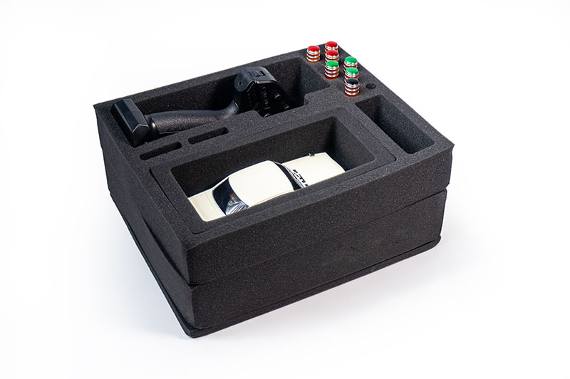 KOS32302-KMZ Mini Black V2 Kyosho Mini-Z & Mini-Z 4x4 RTR Aluminum