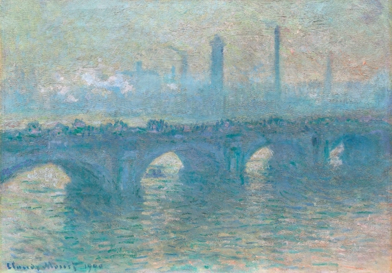 ウォータールー橋 クロード·モネ | 油絵複製画 | KOSH mArt 日本