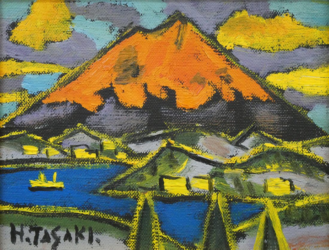 荒崎海岸から水彩画（額装済み） 荒崎海岸から水彩画（額装済み） 荒崎