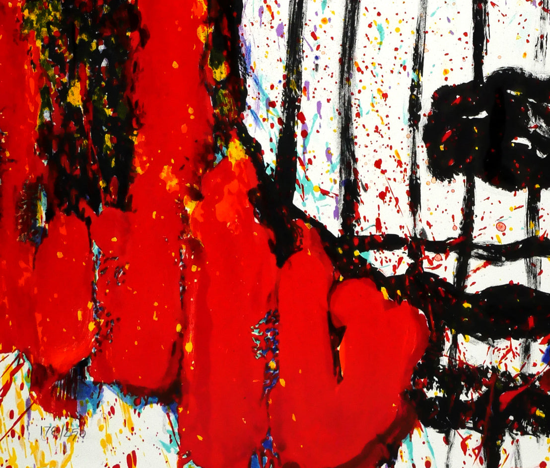 トム エバハート（TOM EVERHART）「WINTER」リトグラフ 絵画買取・販売