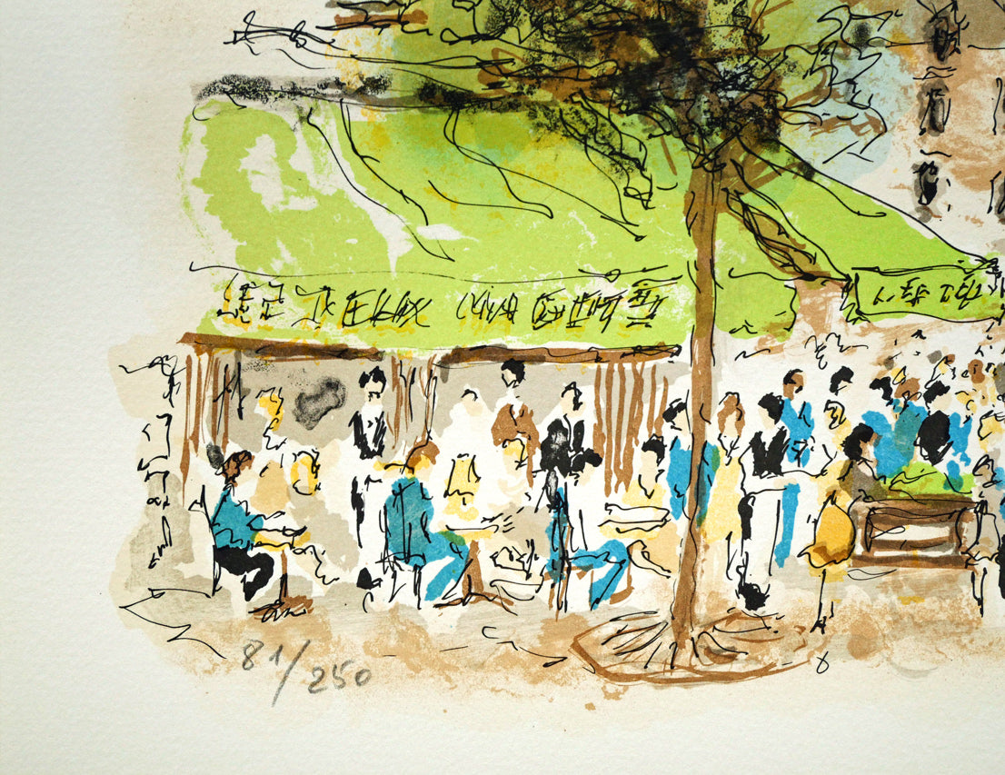 ウルバン・ウシェ（Urbain Huchet）「サンジェルマン・デ・プレ（パリ