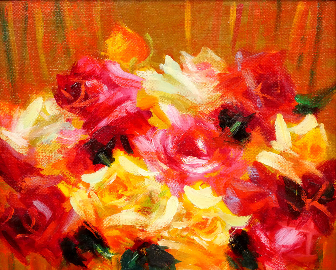 木村 茂 油絵(薔薇) F6 【公式通販】