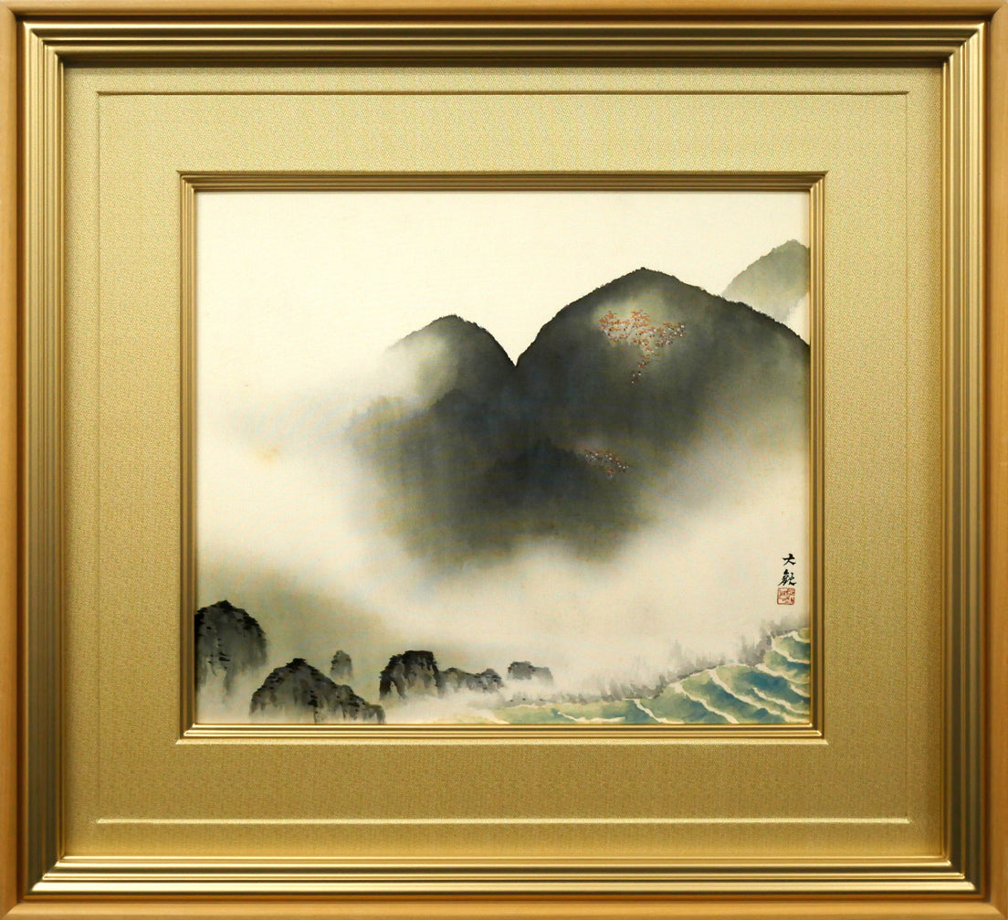 横山大観「叭叭鳥（ハハチョウ）」木版画 絵画買取・販売の小竹美術