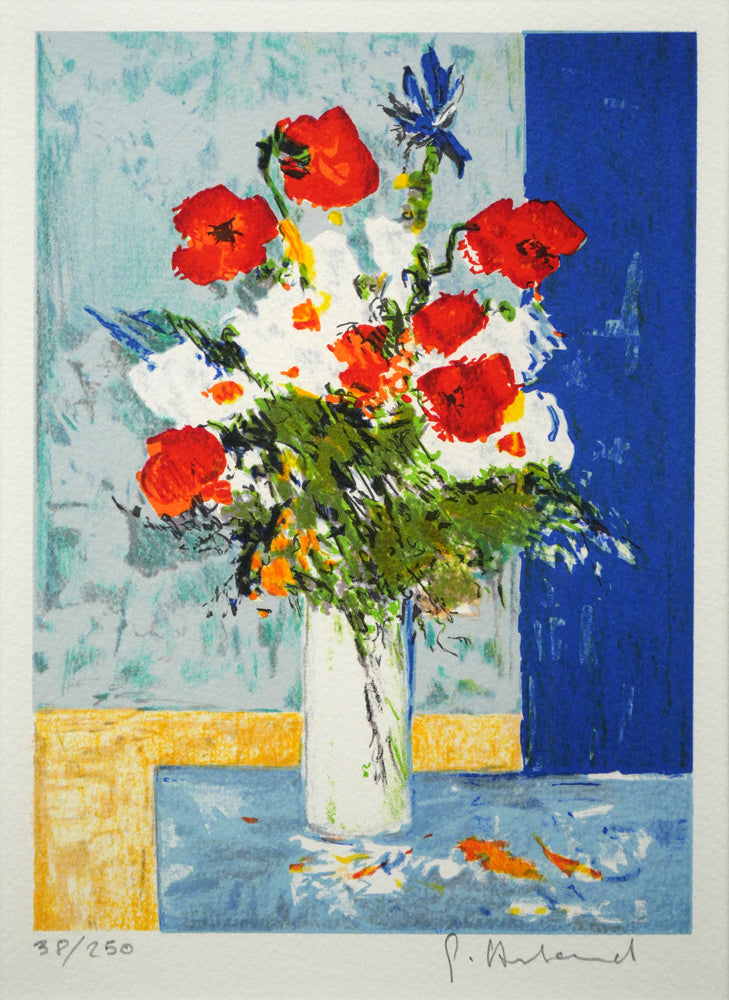 ジルベール・アルト(Gilbert ARTAUD)「プチ・ブーケ」リトグラフ 絵画