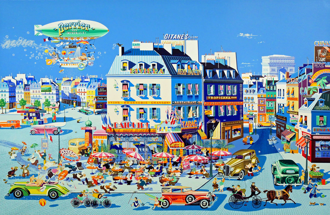 山形博導（ヒロヤマガタ）「ペリエ」シルクスクリーン版画 絵画買取